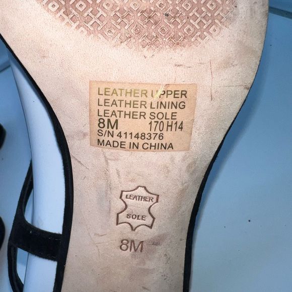 Tory Burch Suede T Strap Rhinestone Logo Sandals - Picture 5 of 15